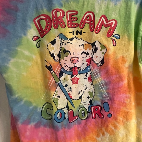 Itsa Girl Thing Tie-Dye T-Shirt - Picture 8 of 9